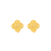 Brinco Dourado de Flor Flore